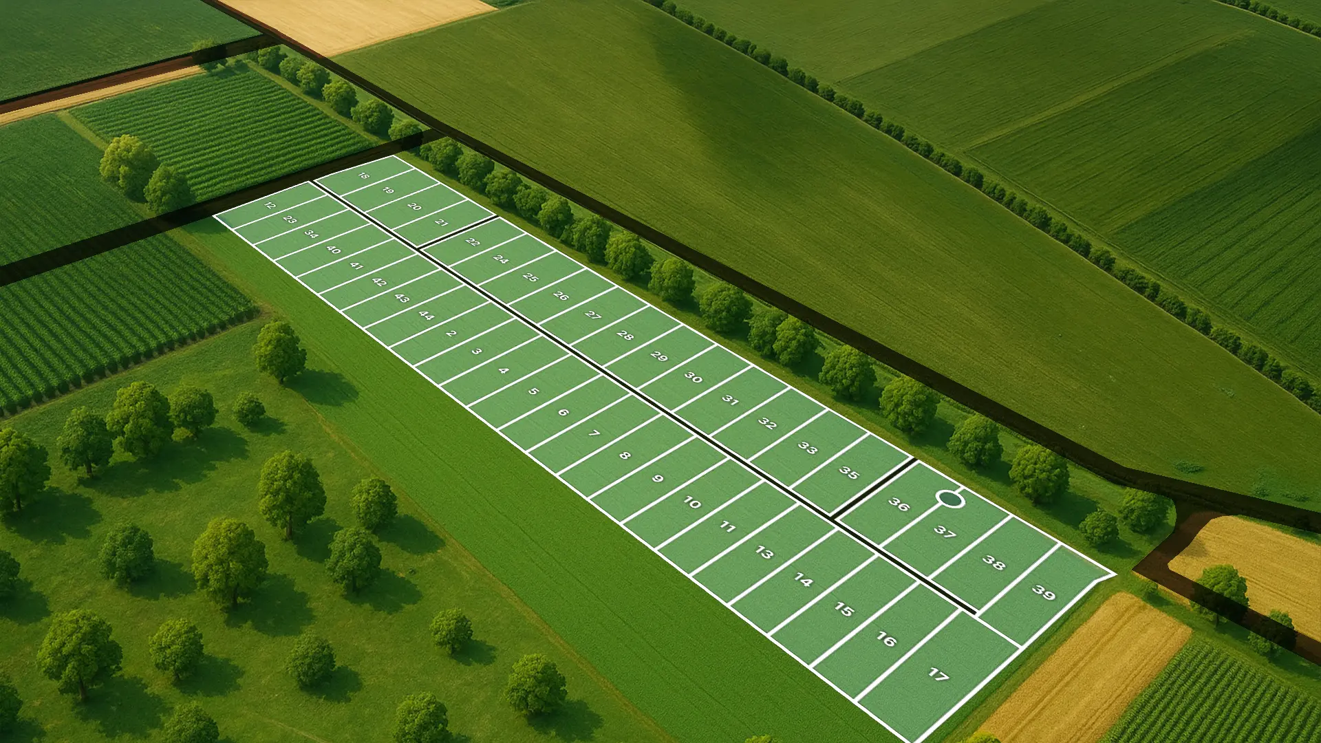 Парк Донузлав 4, участок 28, 1 Га